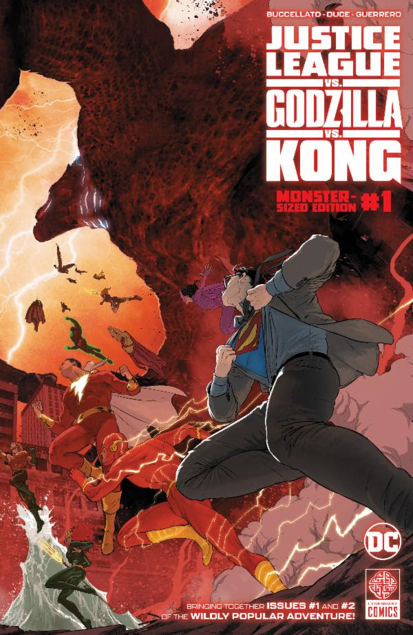 Justice League vs. Godzilla vs. Kong: Monster-Sized Edition Comic