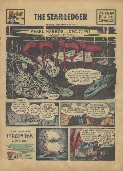 Spirit Section #9/21/1947 Comic