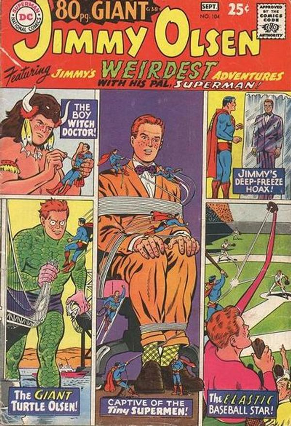 Superman's Pal, Jimmy Olsen #104