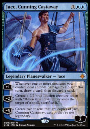 Jace, Cunning Castaway (Ixalan) Trading Card