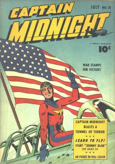 Captain Midnight #10 Comic
