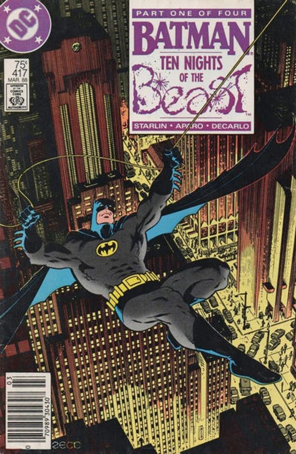 Batman #417 (Newsstand Edition)