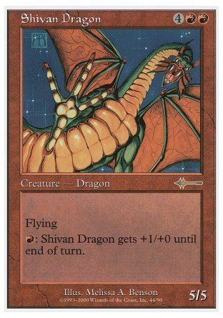 Shivan Dragon (Beatdown) Trading Card