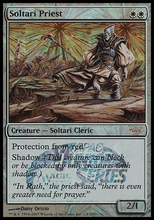 Soltari Priest (JSS promos) Trading Card