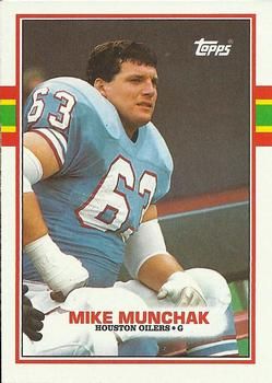 Mike Munchak 1989 Topps #97 Sports Card