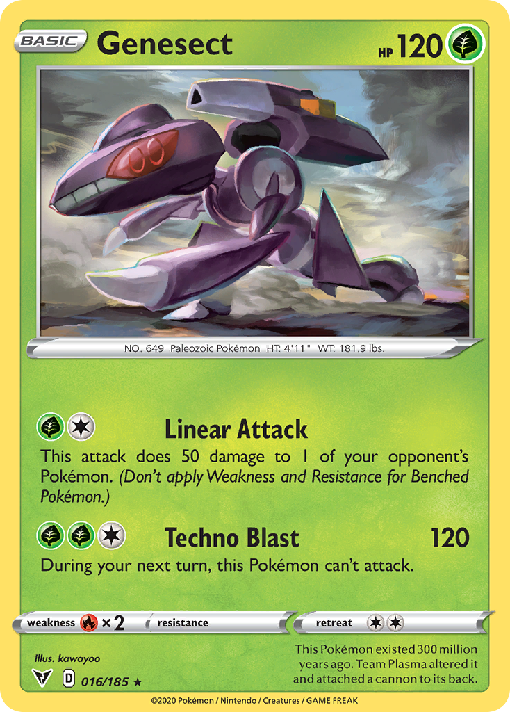 Genesect (16/185) - Vivid Voltage Pokémon Card