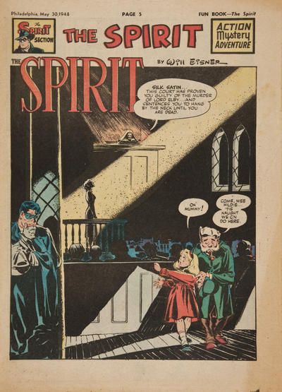 Spirit Section #5/30/1948 Comic