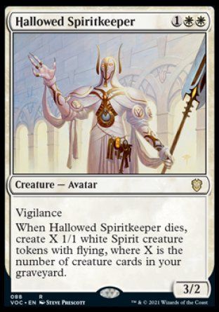 Hallowed Spiritkeeper (Innistrad Crimson Vow Commander Decks) Trading Card