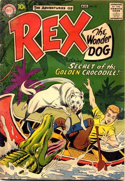 The Adventures of Rex the Wonder Dog #34 Comic