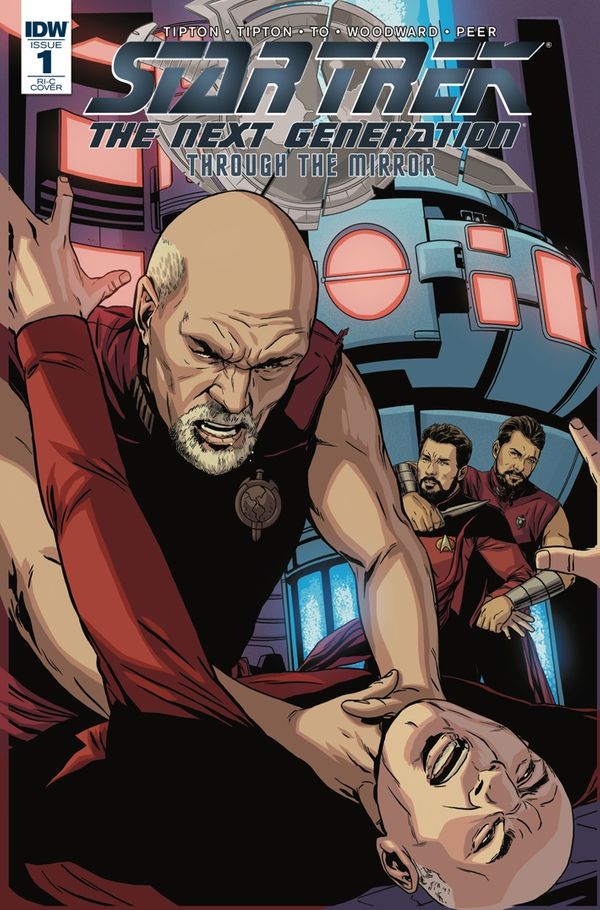 Star Trek the Next Generation: Through the Mirror #1 (100 Copy Cover)