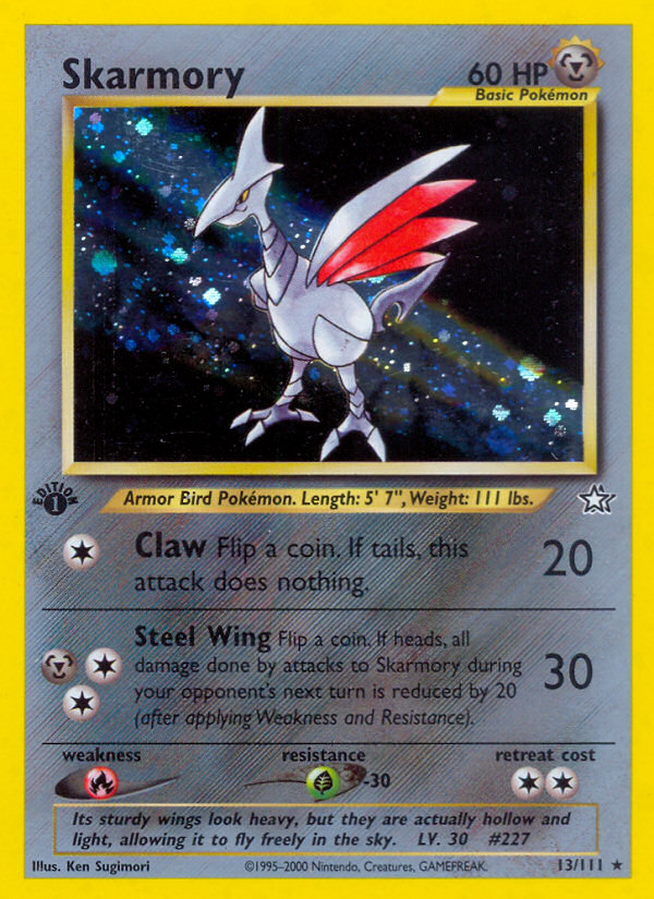 Skarmory (13/111) - Neo Genesis Pokémon Card