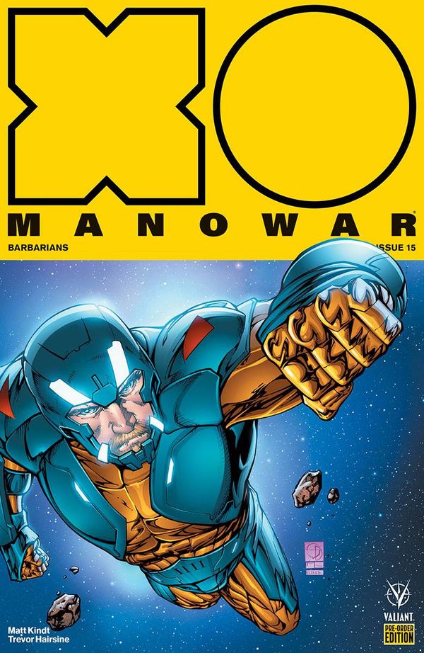 X-O Manowar #15-18 (Shane Davis Pre-Order Edition Variant)