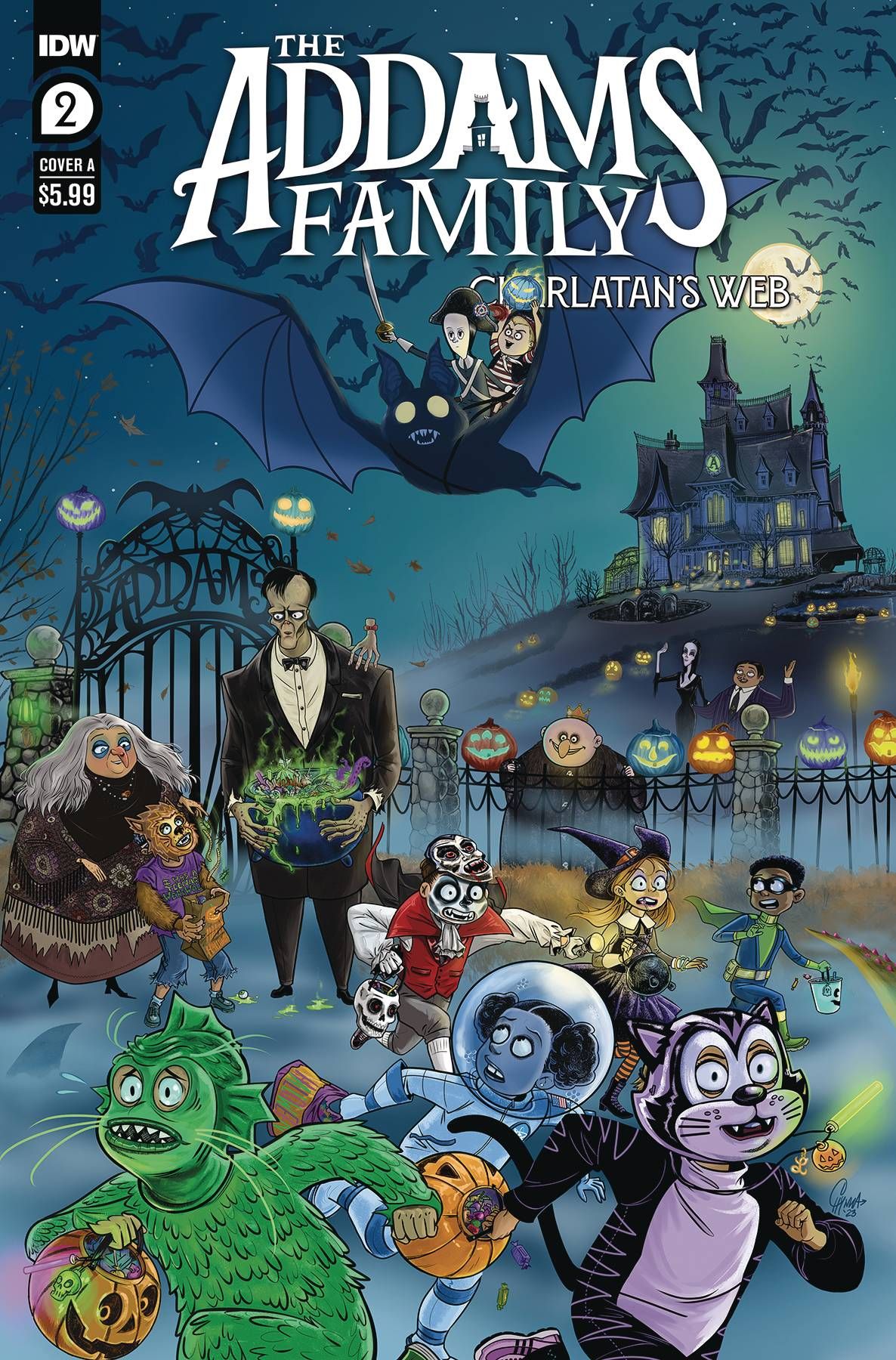 Addams Family: Charlatan's Web #2 Comic