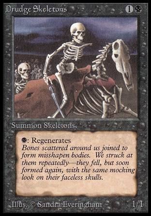 Drudge Skeletons (Beta) Trading Card