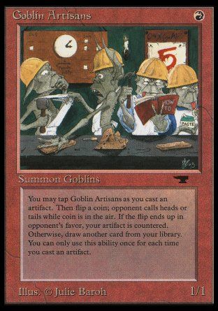 Goblin Artisans (Antiquities) Trading Card