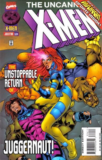 Uncanny X-Men #334 Comic