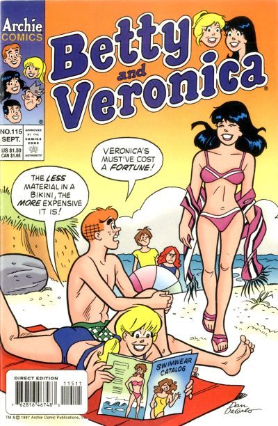 Betty and Veronica #115 Comic
