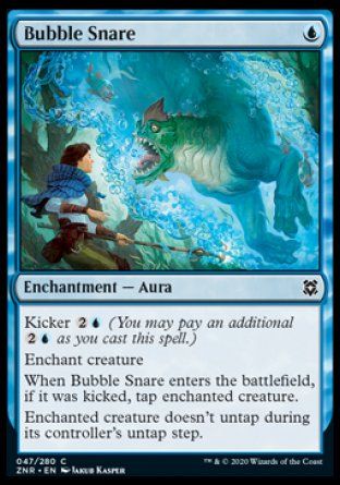 Bubble Snare (Zendikar Rising) Trading Card