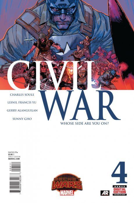 Civil War #4 Comic