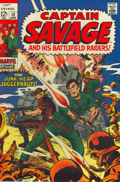 Captain Savage #13 Comic