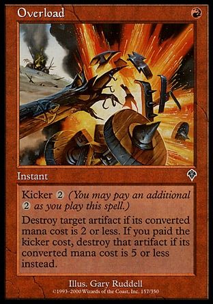 Overload (Invasion) Trading Card