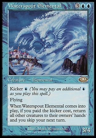 Waterspout Elemental (Planeshift) Trading Card