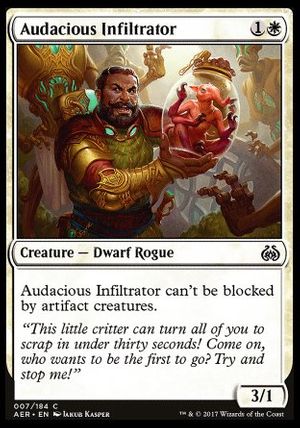 Audacious Infiltrator (Aether Revolt)