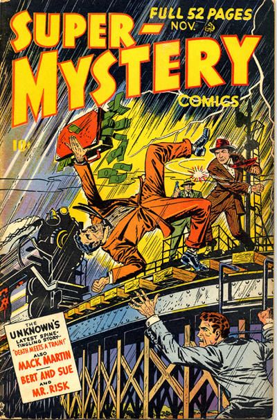 Super-Mystery Comics #v8#2 Comic
