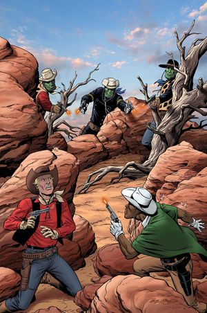 Gunhawks #1 Mcleod Skrulls Variant #1