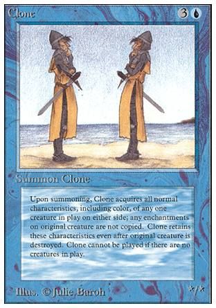 Clone (Unlimited) Trading Card