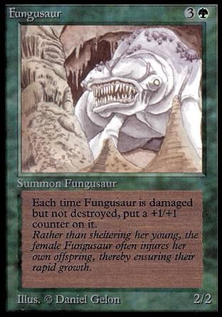 Fungusaur (Alpha) Trading Card