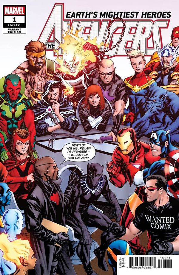 Avengers #1 (Wanted Comix Edition)