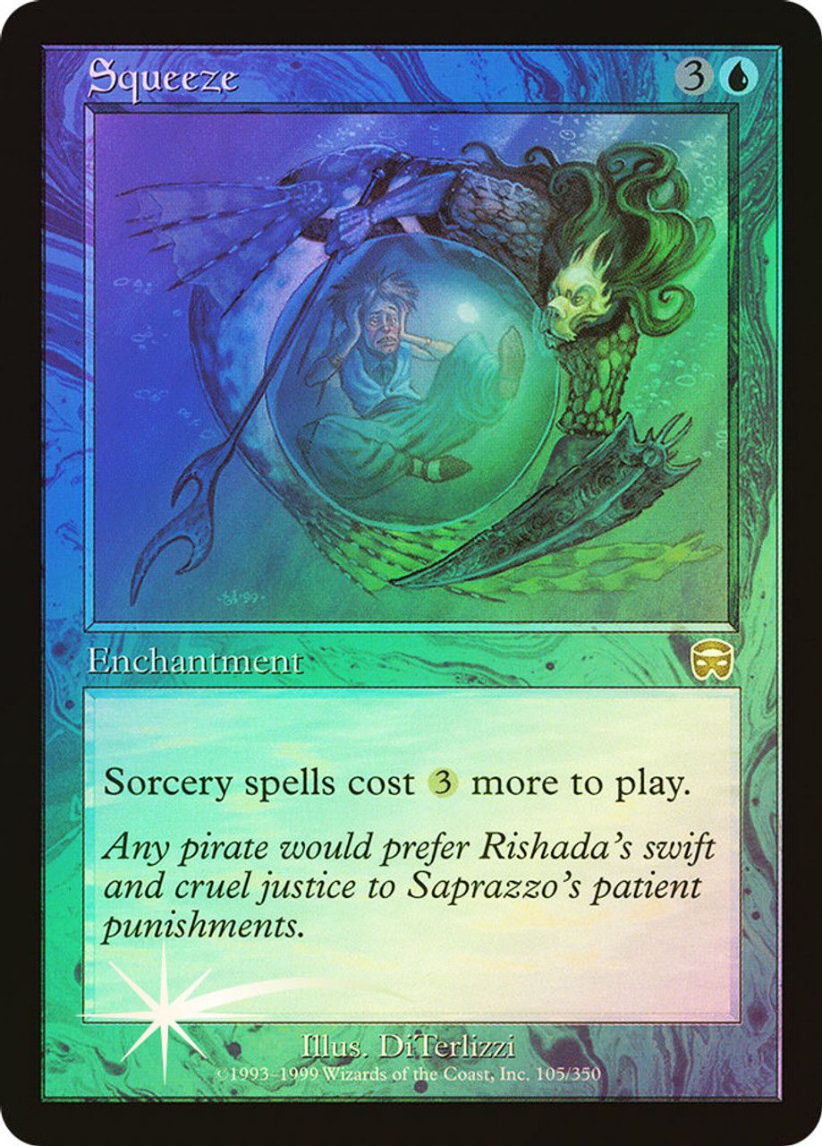 Squeeze (Mercadian Masques - Foil) Trading Card