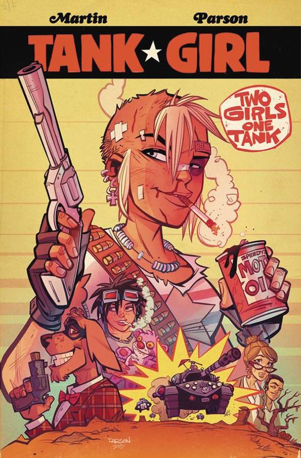 Tank Girl: Two Girls, One Tank #1 (Cover B Parsons)