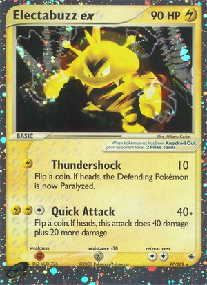 Electabuzz ex (97/109) - Ruby & Sapphire