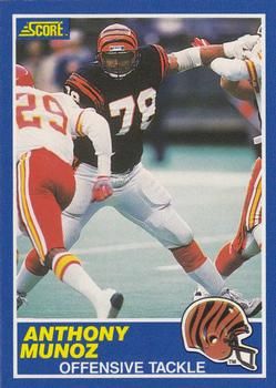 Anthony Munoz 1989 Score #96 Sports Card