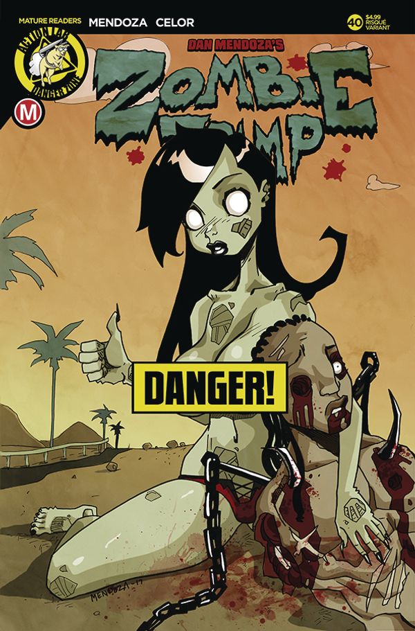 Zombie Tramp Ongoing #40 (Cover B Mendoza Risque)