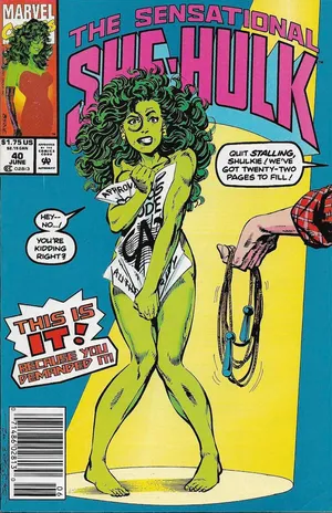The Sensational She-Hulk #40 (Newsstand Edition)