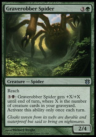 Graverobber Spider (Born of the Gods) Trading Card