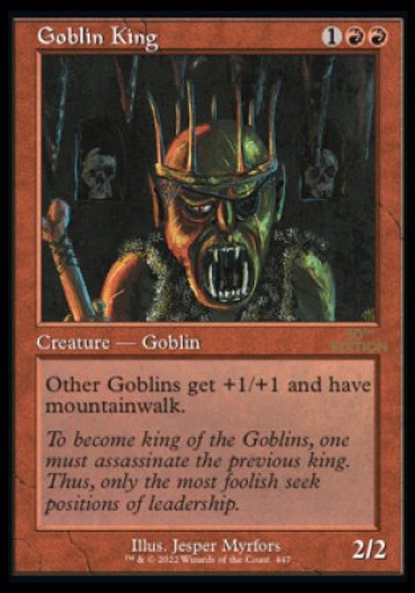 Goblin King (Magic 30th Anniversary Edition - Old Frame)