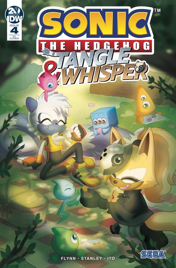 Sonic The Hedgehog Tangle & Whisper #4 (10 Copy Cover Starling)