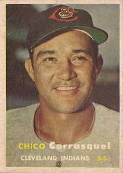 Chico Carrasquel 1957 Topps #67 Sports Card