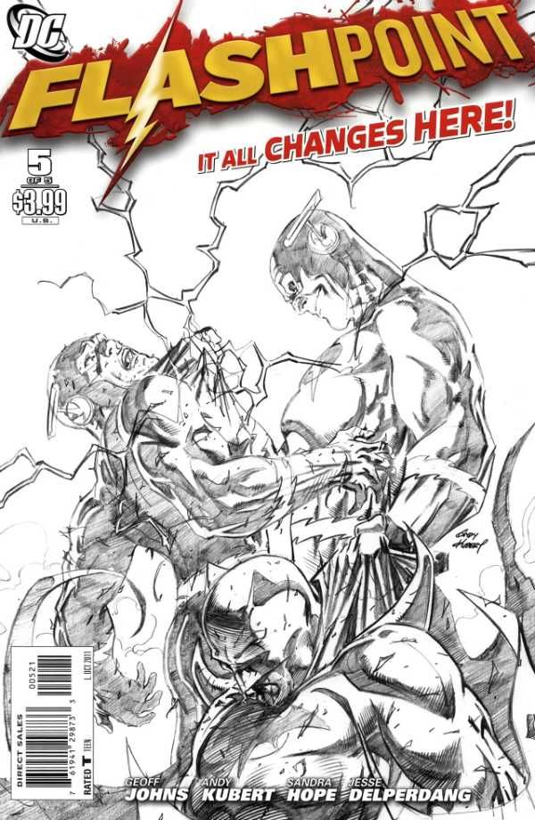 Flashpoint #5 (Sketch Cover)