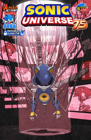 Sonic Universe #75 (Patrick Thomas Parnell Variant Cover)