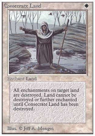 Consecrate Land (Unlimited) Trading Card