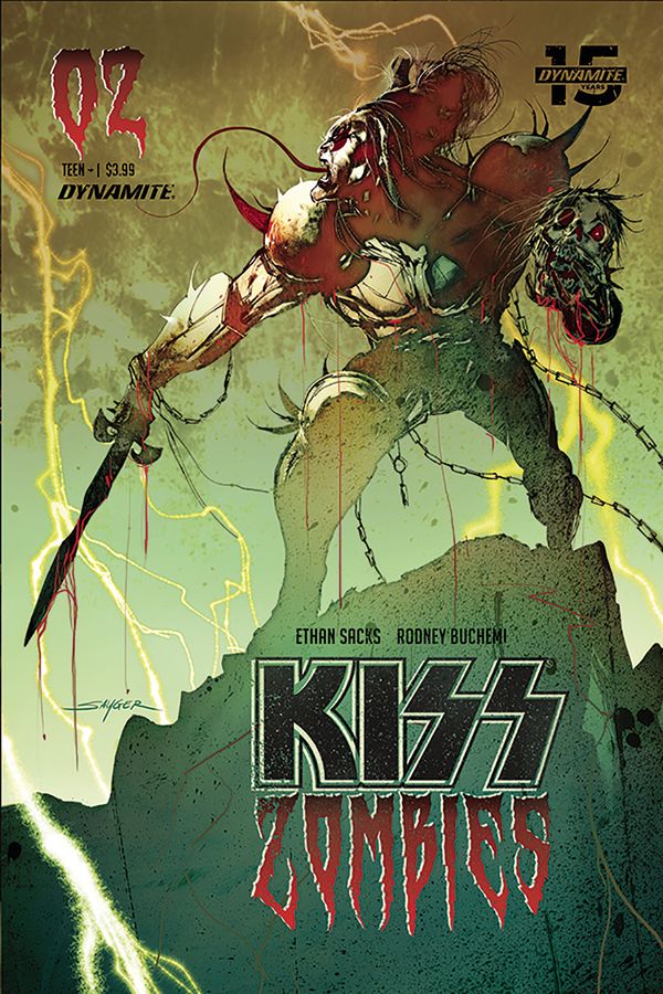 Kiss Zomibes #2 (Cover B Sayger)
