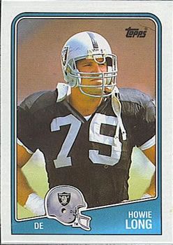 Howie Long 1988 Topps #333 Sports Card