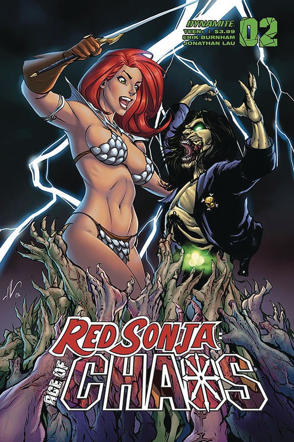 Red Sonja Age Of Chaos #2 (Cover D Garza)