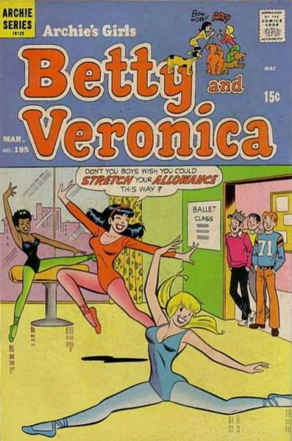 Archie's Girls Betty and Veronica #195