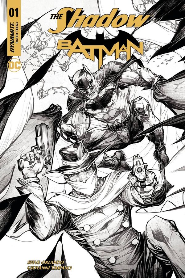 Shadow/Batman #1 (Cover I 10 Copy Porter Cover)